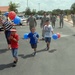 Members of the 85th Civil Affairs Brigade participated in the July 4th parade in Round Rock, Texas