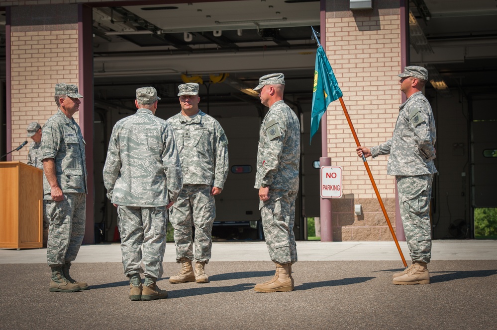 81st Civil Support Team Change of Command