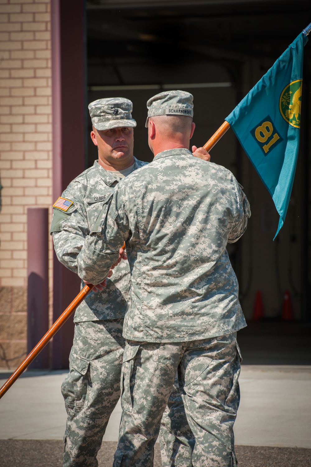 81st Civil Support Team Change of Command