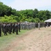 US, Honduran troops in formation at BTH-Honduras 2012 Closing Ceremony