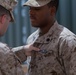 Sailors earn Fleet Marine Force pins aboard Camp Dwyer