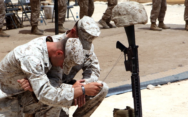 Marines honor fallen brothers in Afghanistan