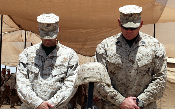 Marines honor fallen brothers in Afghanistan