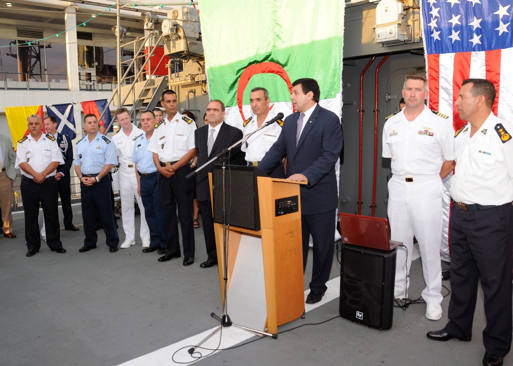 Algerian sailors visit New York