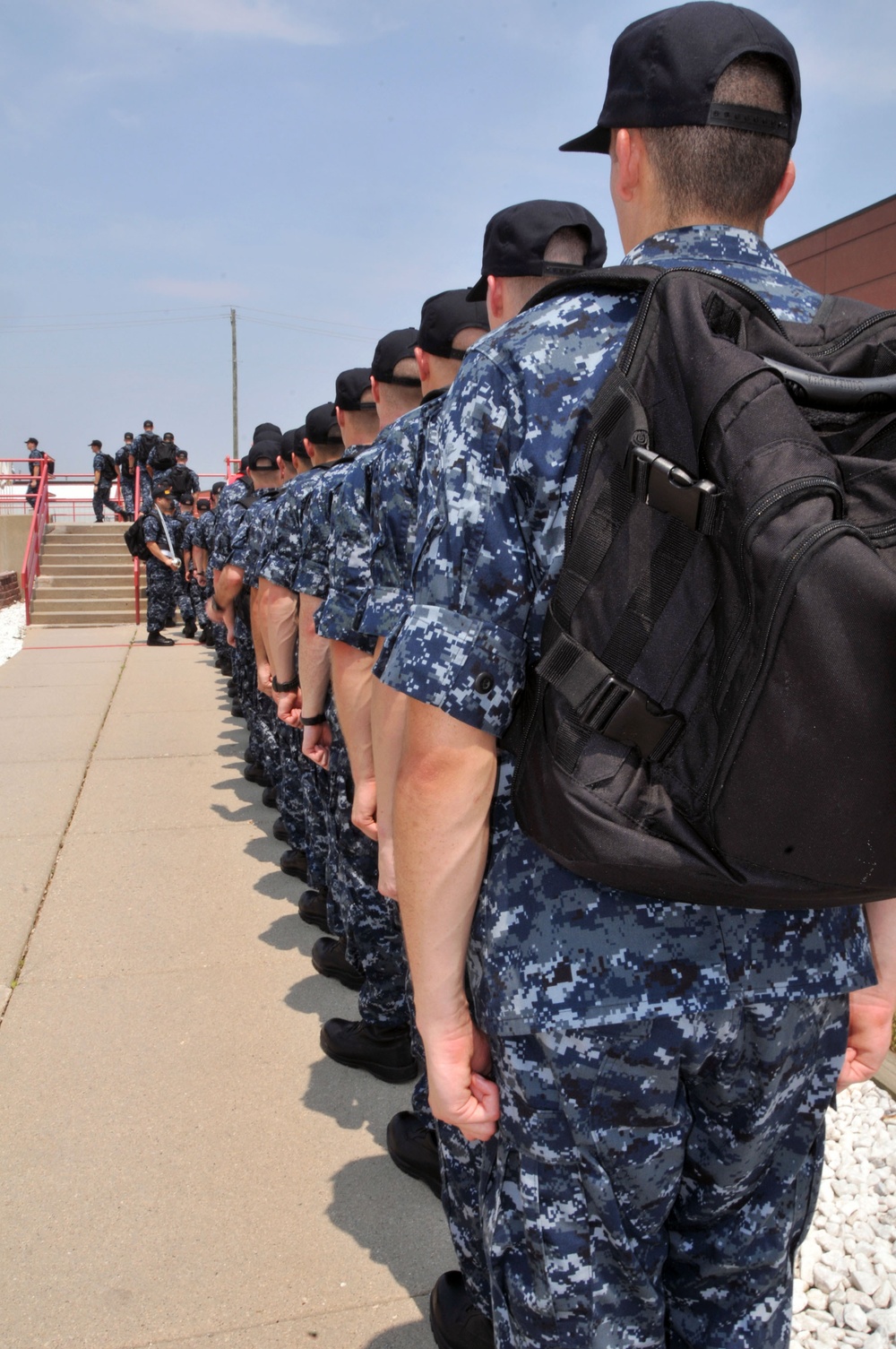 USS Chief Fire Fighting trainer