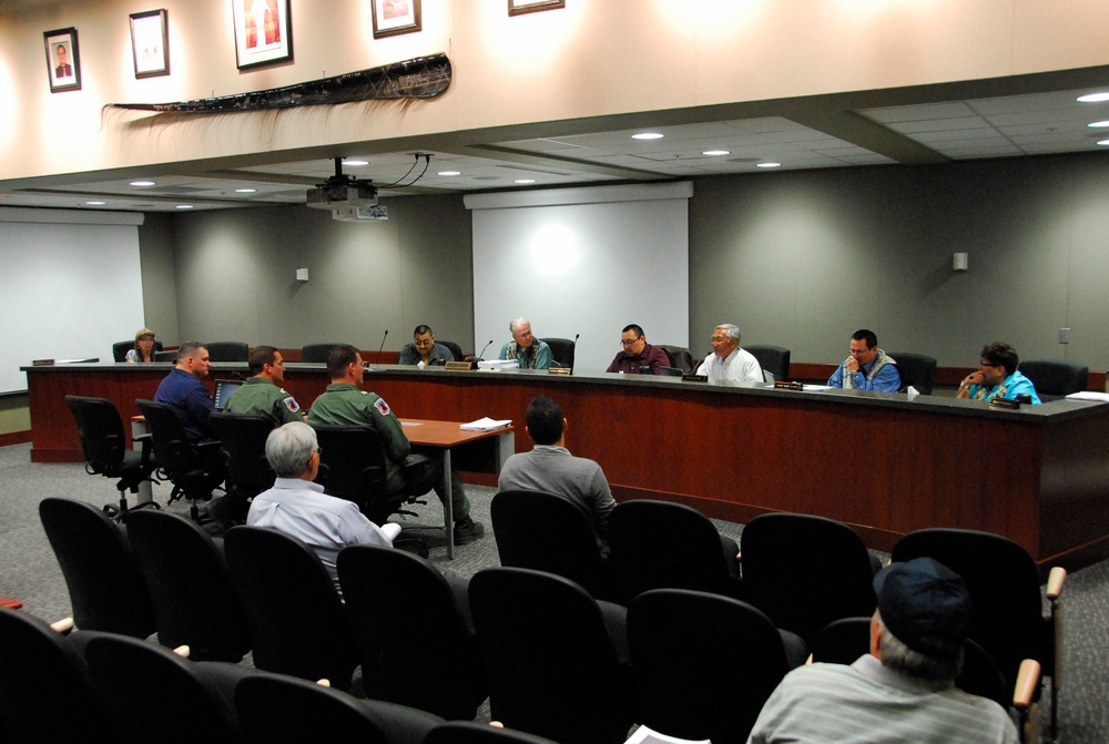 Coast Guard gives presentation to North Slo