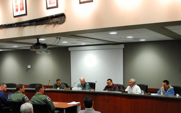 Coast Guard gives presentation to North Slo