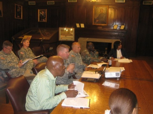 South Africans visit New York National Guard