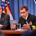Press briefing at the Pentagon