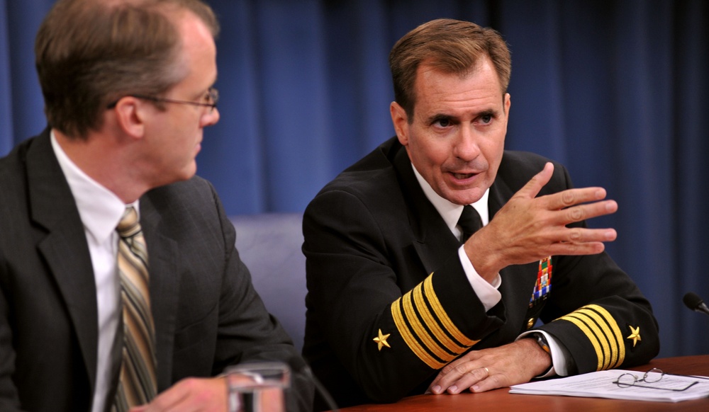 Press briefing at the Pentagon