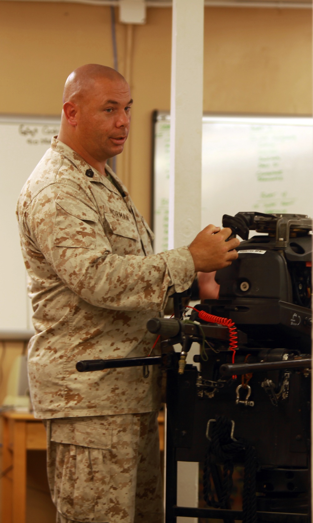 Marines with 8th Engineer Support Battalion take leadership traits to water