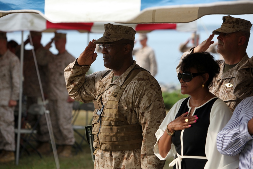 Combat Logistics Regiment 2 welcomes new commanding officer