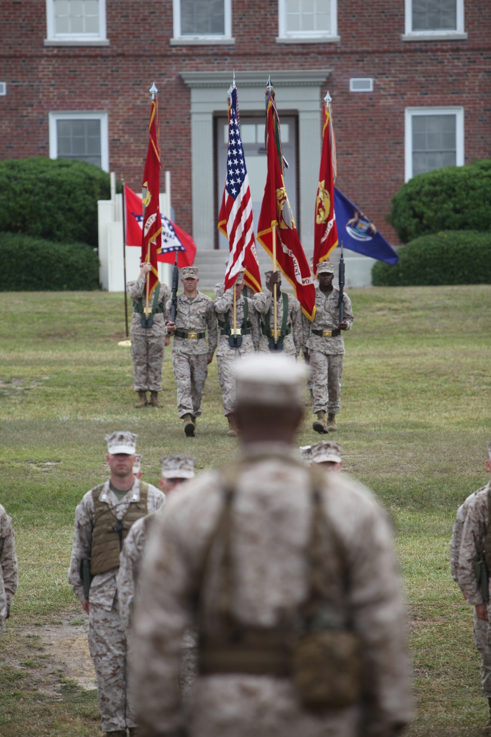 Combat Logistics Regiment 2 welcomes new commanding officer