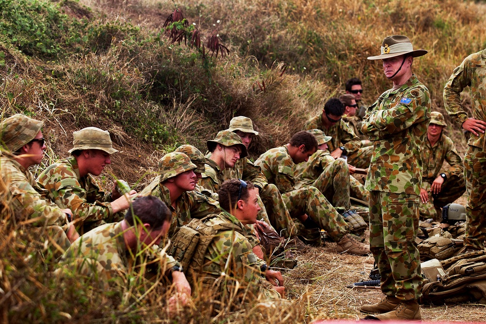 Australian chief of army observes Aussies, Yankees working together