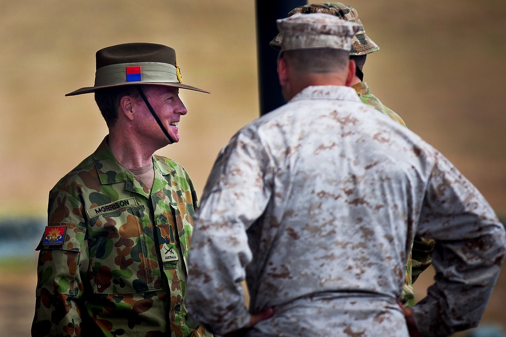 Australian chief of army observes Aussies, Yankees working together