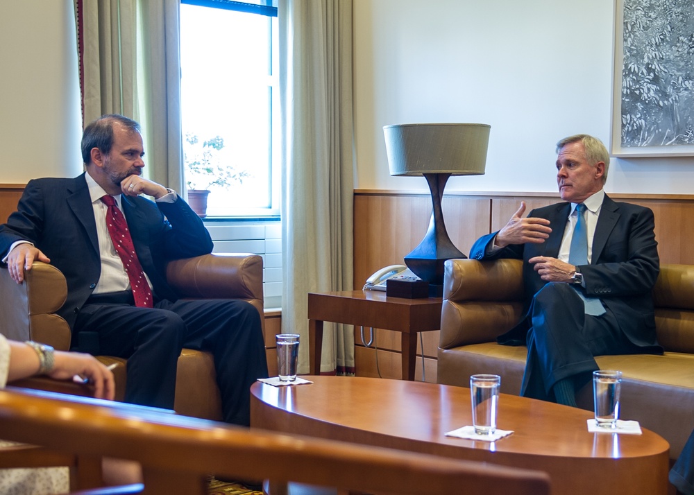 Mabus visits Kazakhstan