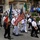 Sailors march to Gela Memorial in Sicily Sailors march to Gela Memorial in Sicily