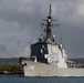 JDS Myoko pulls out of Pearl Harbor