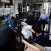 Filming on board Display Ship Barry for PBS documentary