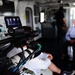 Filming on board Display Ship Barry for PBS documentary