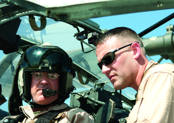 General gets front row seat for Exercise Javelin Thrust