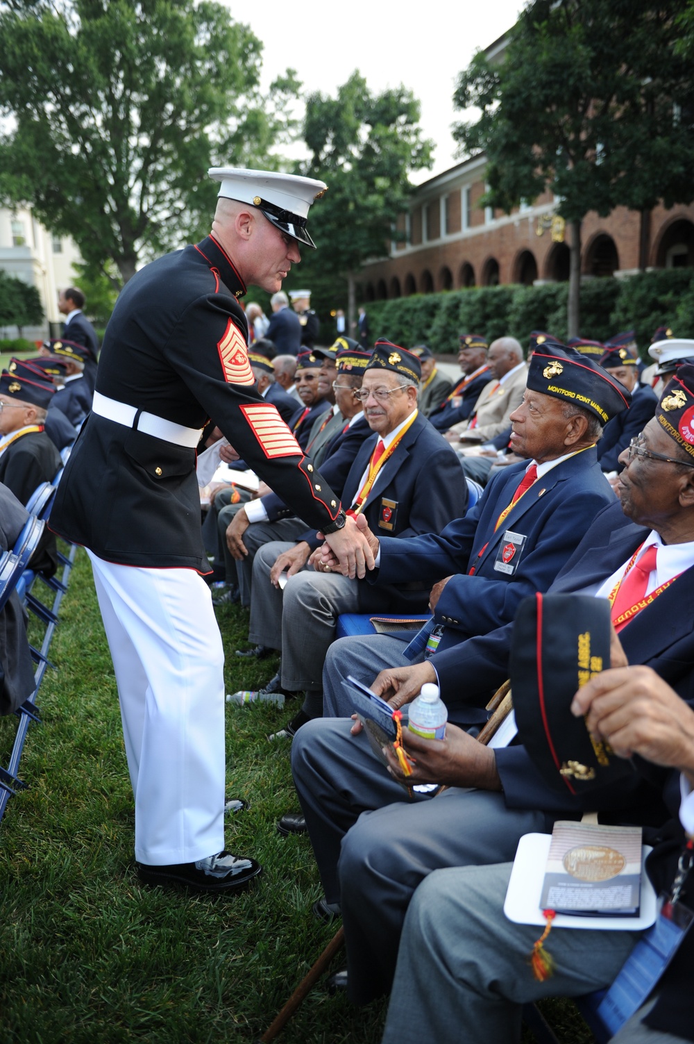 Congressional Gold Medal Commemorative Ceremony for Montford Point Marines