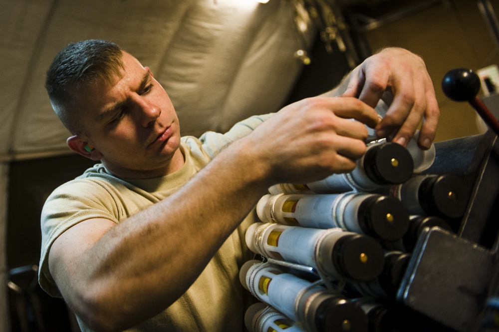 Behind the Boom: Ammo airmen deliver firepower