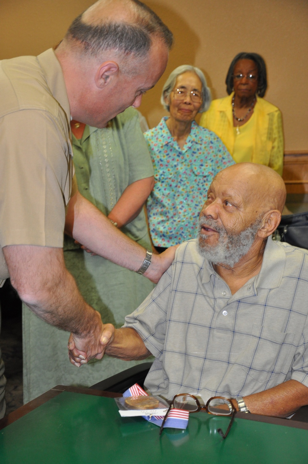 Barstow resident presented the Congressional Gold Medal