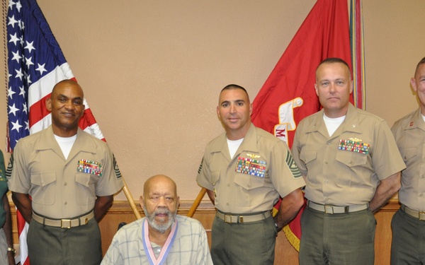 Barstow resident presented the Congressional Gold Medal