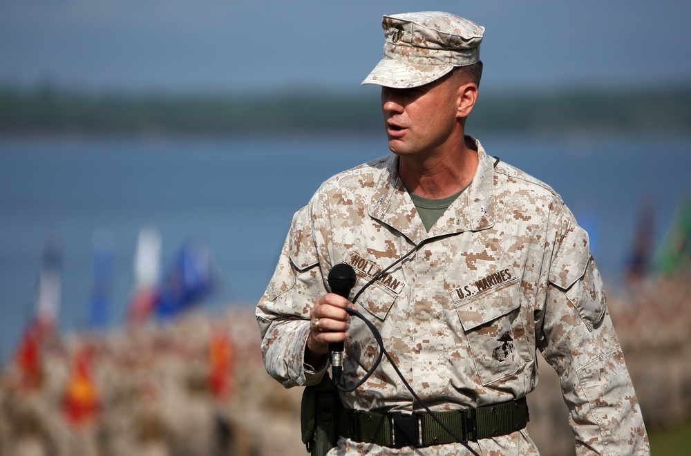 New commander takes helm of 2nd Marine Logistics Group