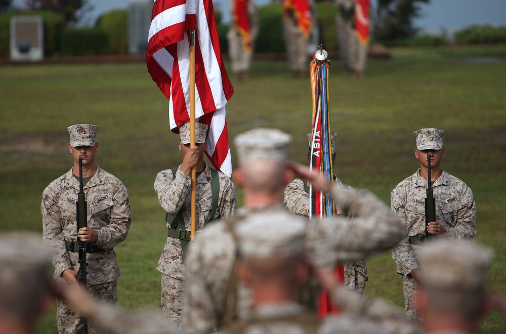 New commander takes helm of 2nd Marine Logistics Group