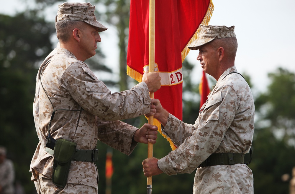 New commander takes helm of 2nd Marine Logistics Group