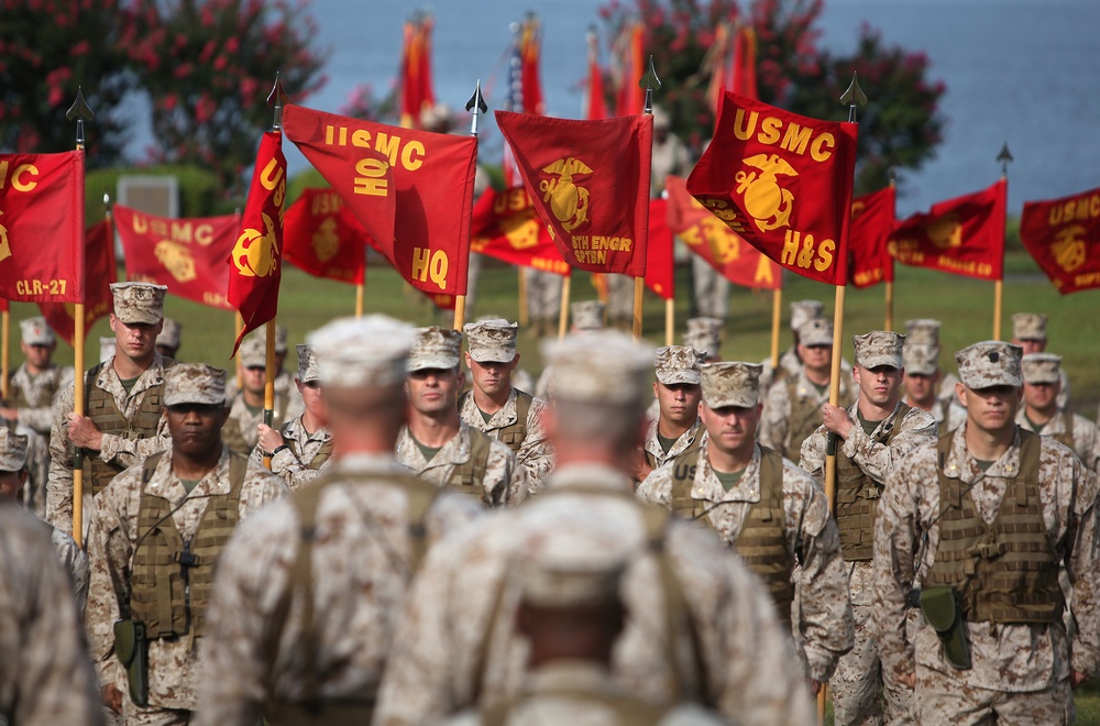 New commander takes helm of 2nd Marine Logistics Group