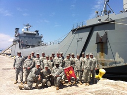 805th TC Co and the USAV Kuroda (LSV-7)