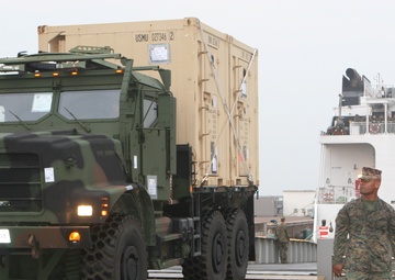 12 Marine Regiment arrives in Korea