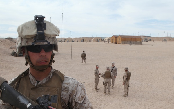 PSD Marines test their skills