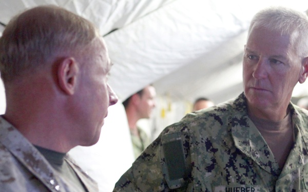 Navy, Marine Corps share joint training objectives at Javelin Thrust