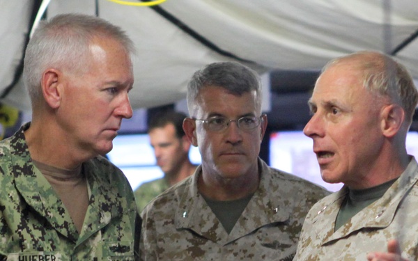 Navy, Marine Corps share joint training objectives at Javelin Thrust