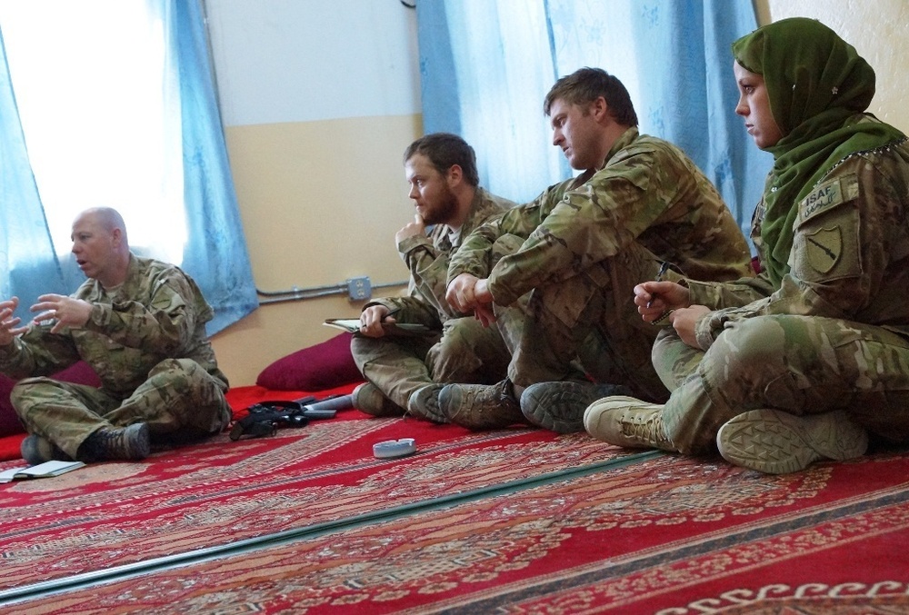 Kentucky Agribusiness Development Team meets with local leaders in Kandahar province, Afghanistan