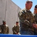 Kentucky soldier prepares to be baptized in Kandahar province, Afghanistan