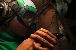 VMFA-251 airframe division keeps Hornets flying at sea