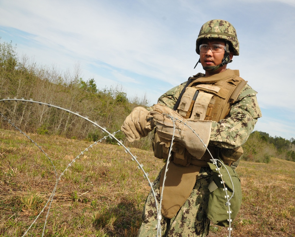 NMCB 74 conducts field training and certification exercise