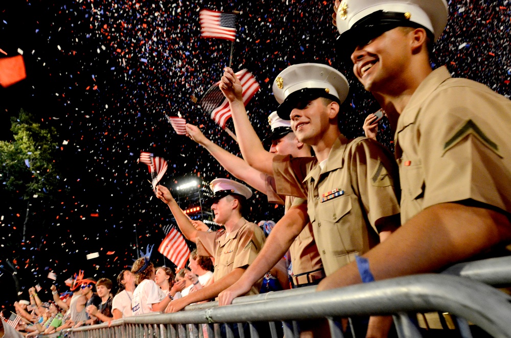 Marines ship off to Boston for July 4th