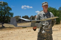 Raven Drone on display at Warrior Exercise 91 12-01