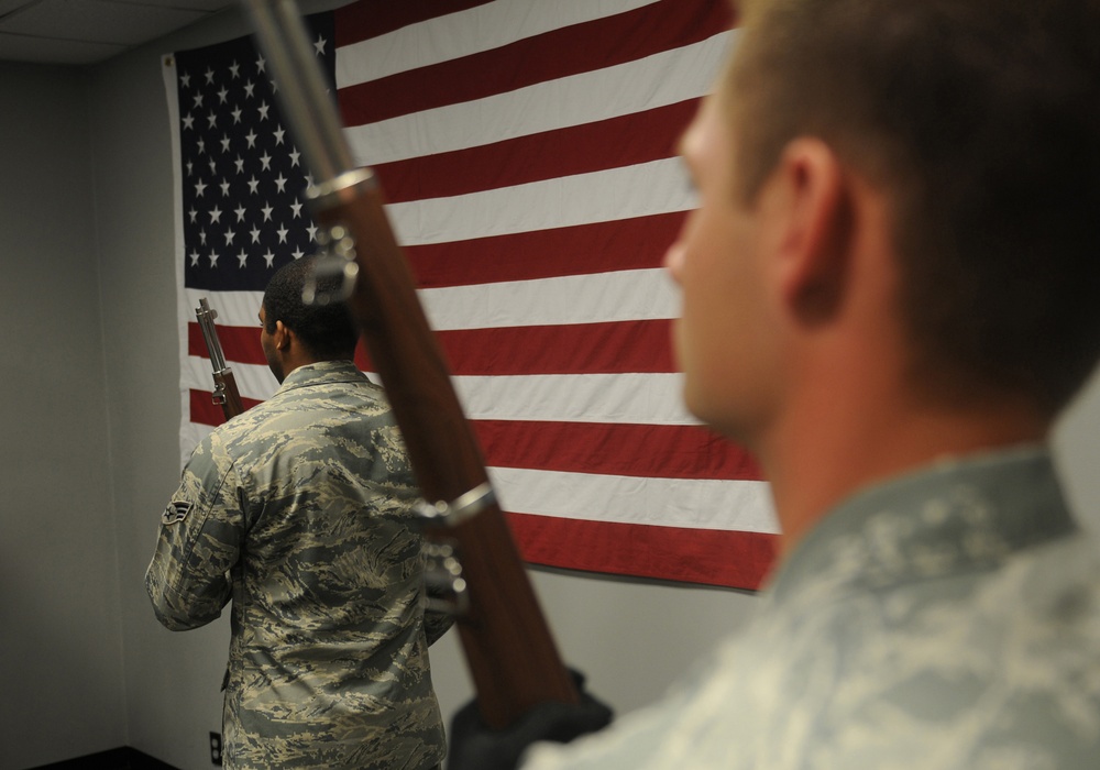 Honoring the fallen: the airmen of the Honor Guard