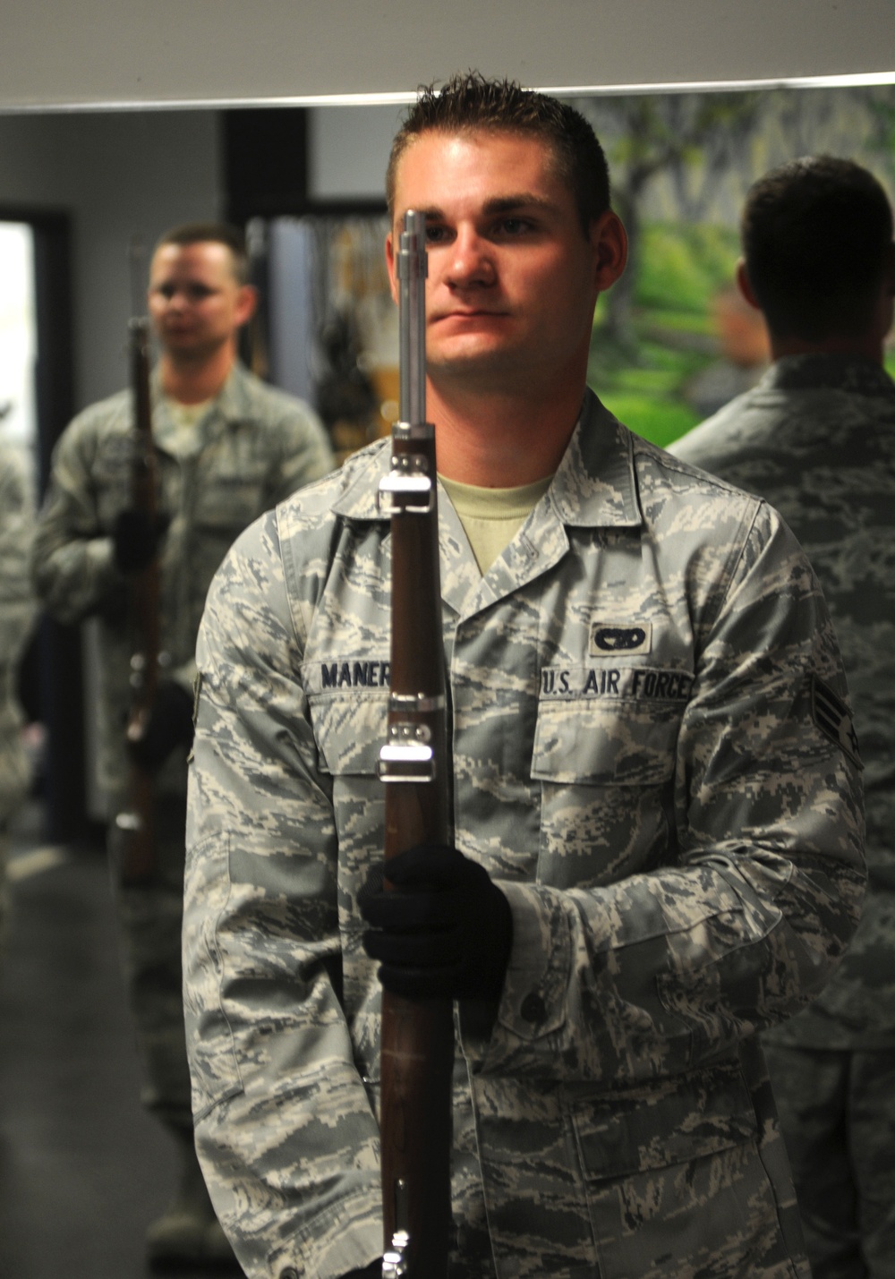 Honoring the fallen: the airmen of the Honor Guard