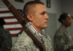 Honoring the fallen: the airmen of the Honor Guard