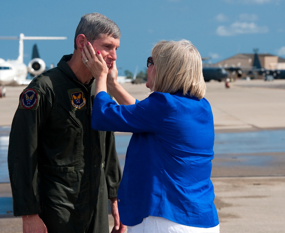 SAF, Gen. Schwartz's final flight