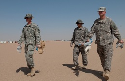 Seeing to the details: Soldiers form force for camp tasks