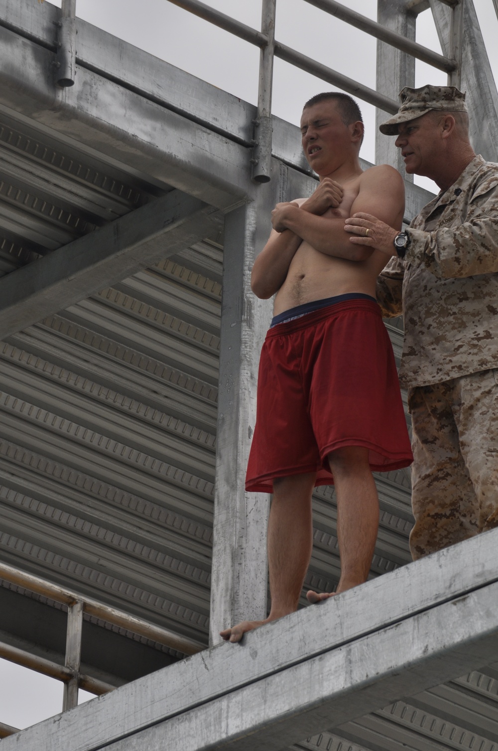 Marines volunteer to train Devil Pups